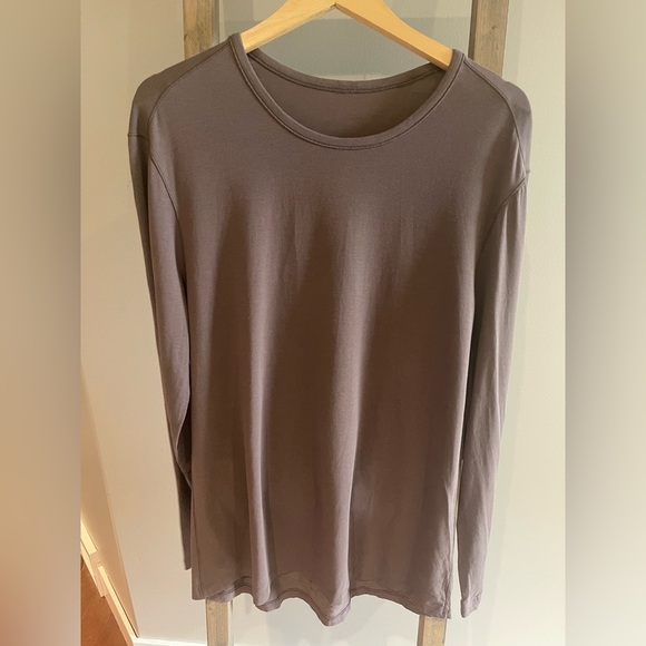Men’s lululemon long jersey cotton long sleeve size large/ xl - Picture 1 of 3